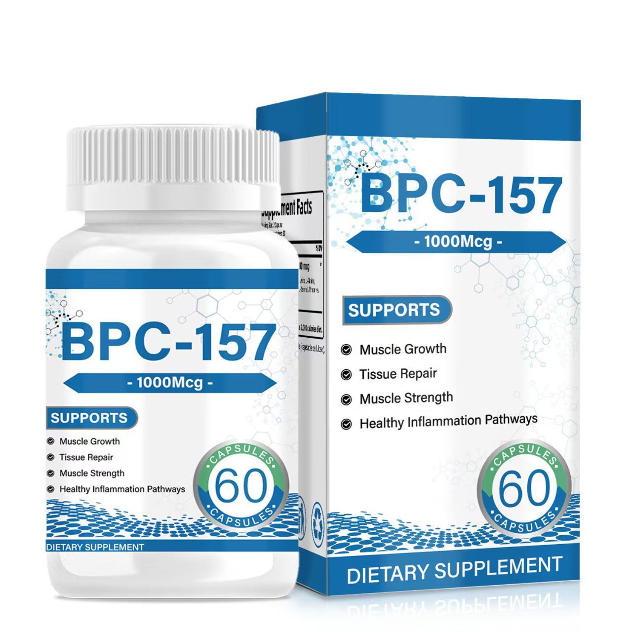 Hot-Selling Cross-Border Vegetarian Capsules Bpc-157 Capsules Bpc157 Capsules Supplement