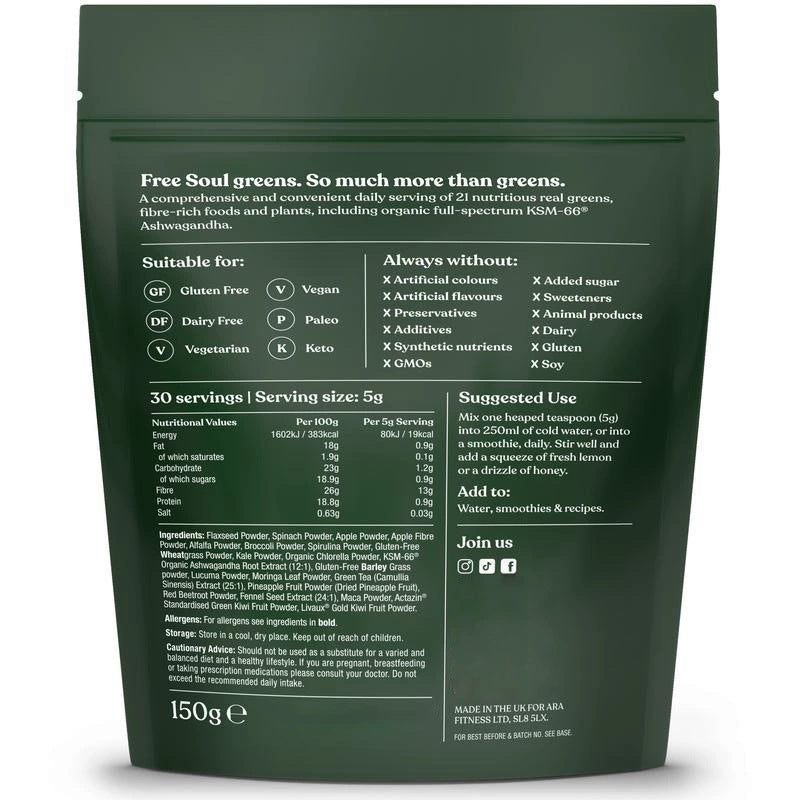 Nutritional Green Powder Supplement